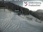 Archiv Foto Webcam Arosa Lenzerheide: Bergstation Pradaschier 06:00