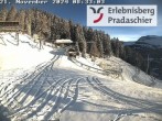 Archiv Foto Webcam Arosa Lenzerheide: Bergstation Pradaschier 07:00