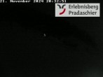 Archiv Foto Webcam Arosa Lenzerheide: Bergstation Pradaschier 19:00