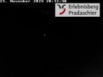 Archiv Foto Webcam Arosa Lenzerheide: Bergstation Pradaschier 19:00