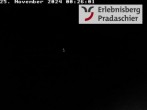 Archiv Foto Webcam Arosa Lenzerheide: Bergstation Pradaschier 23:00