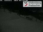 Archiv Foto Webcam Arosa Lenzerheide: Bergstation Pradaschier 01:00