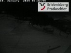 Archiv Foto Webcam Arosa Lenzerheide: Bergstation Pradaschier 05:00