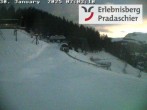 Archiv Foto Webcam Arosa Lenzerheide: Bergstation Pradaschier 06:00