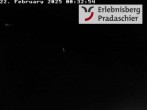 Archiv Foto Webcam Arosa Lenzerheide: Bergstation Pradaschier 23:00