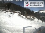 Archiv Foto Webcam Arosa Lenzerheide: Bergstation Pradaschier 13:00