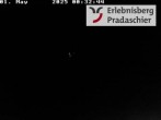 Archiv Foto Webcam Arosa Lenzerheide: Bergstation Pradaschier 23:00