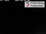 Archiv Foto Webcam Arosa Lenzerheide: Bergstation Pradaschier 01:00