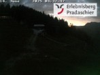 Archiv Foto Webcam Arosa Lenzerheide: Bergstation Pradaschier 03:00