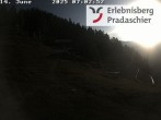 Archiv Foto Webcam Arosa Lenzerheide: Bergstation Pradaschier 06:00