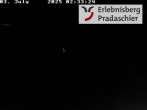 Archiv Foto Webcam Arosa Lenzerheide: Bergstation Pradaschier 01:00