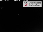 Archiv Foto Webcam Arosa Lenzerheide: Bergstation Pradaschier 01:00