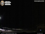 Archived image Webcam Colle di Joux ski run 23:00