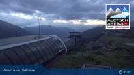 Archiv Foto Webcam Aletsch Arena: Bergstation Wurzenbord 00:00