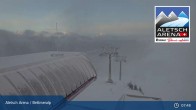 Archiv Foto Webcam Aletsch Arena: Bergstation Wurzenbord 07:00