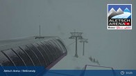 Archiv Foto Webcam Aletsch Arena: Bergstation Wurzenbord 14:00