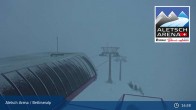 Archiv Foto Webcam Aletsch Arena: Bergstation Wurzenbord 16:00