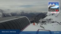 Archiv Foto Webcam Aletsch Arena: Bergstation Wurzenbord 08:00