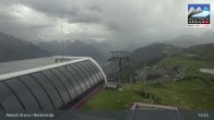 Archiv Foto Webcam Aletsch Arena: Bergstation Wurzenbord 14:00