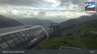 Archiv Foto Webcam Aletsch Arena: Bergstation Wurzenbord 18:00
