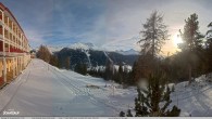 Archiv Foto Webcam Davos: Hotel Schatzalp 13:00