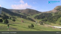 Archived image Webcam Grandvalira Ski Resort: Pi de Migdia 08:00