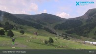 Archived image Webcam Grandvalira Ski Resort: Pi de Migdia 10:00