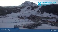 Archiv Foto Webcam Grandvalira: Pic de Cubil (Grau Roig) 02:00