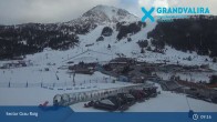 Archived image Webcam Grandvalira: View Pic de Cubil - Grau Roig 08:00