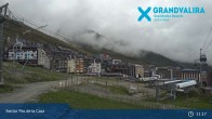 Archived image Webcam Grandvalira: Base Station Pas de la Casa 10:00