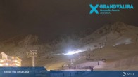 Archived image Webcam Grandvalira: Base Station Pas de la Casa 04:00