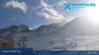 Archived image Webcam Grandvalira: Base Station Pas de la Casa 14:00