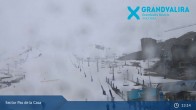 Archived image Webcam Grandvalira: Base Station Pas de la Casa 12:00
