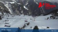 Archived image Webcam Vallnord: Chairlift Les Fonts 10:00