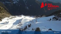 Archiv Foto Webcam Vallnord: Arinsal - Sessellift Les Fonts 08:00