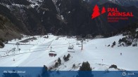 Archiv Foto Webcam Vallnord: Arinsal - Sessellift Les Fonts 12:00