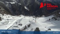 Archiv Foto Webcam Vallnord: Arinsal - Sessellift Les Fonts 10:00