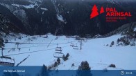 Archiv Foto Webcam Vallnord: Arinsal - Sessellift Les Fonts 18:00