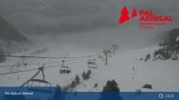 Archiv Foto Webcam Vallnord: Arinsal - Sessellift Les Fonts 10:00