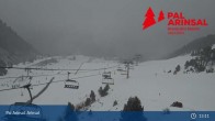 Archiv Foto Webcam Vallnord: Arinsal - Sessellift Les Fonts 12:00