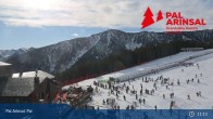 Archiv Foto Webcam Vallnord - Pal: Sicht auf Talstation La Massana und Piste El Planell 10:00