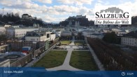 Archived image Webcam Salzburg - Mirabell Palace 12:00