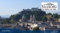 Archived image Webcam Salzburg - Mirabell Palace 07:00