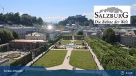 Archived image Webcam Salzburg - Mirabell Palace 10:00