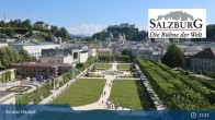 Archived image Webcam Salzburg - Mirabell Palace 14:00