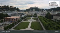 Archiv Foto Webcam Salzburg - Schloss Mirabell 07:00