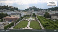Archiv Foto Webcam Salzburg - Schloss Mirabell 10:00