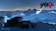 Archiv Foto Webcam Ischgl - Palinkopf (2.864 m) 18:00