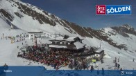 Archiv Foto Webcam Sölden: Seekogel 12:00