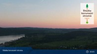 Archiv Foto Webcam Stausee Lipno 02:00